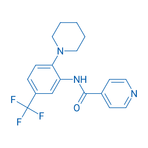 N-(2-(Piperidin-1-yl)-5-(trifluoromethyl)phenyl)isonicotinamide