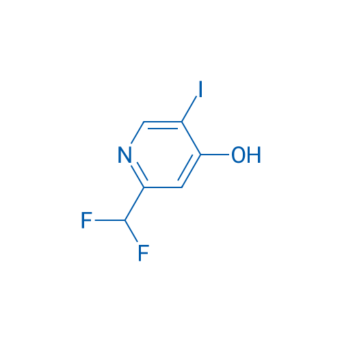 2-(Difluoromethyl)-5-iodo-4-hydroxypyridine