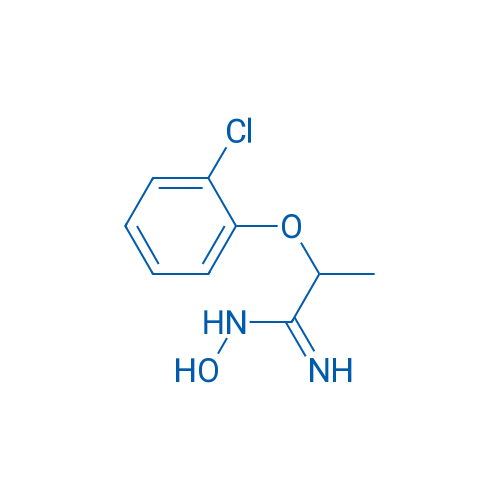 2-(2-Chlorophenoxy)-N-hydroxypropanimidamide