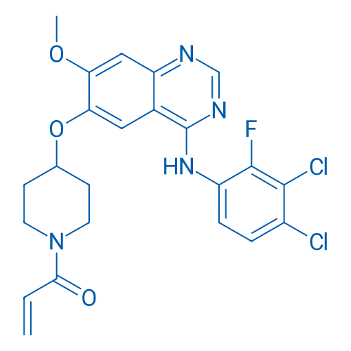1-(4-((4-((3,4-Dichloro-2-fluorophenyl)amino)-7-methoxyquinazolin-6-yl)oxy)piperidin-1-yl)prop-2-en-1-one