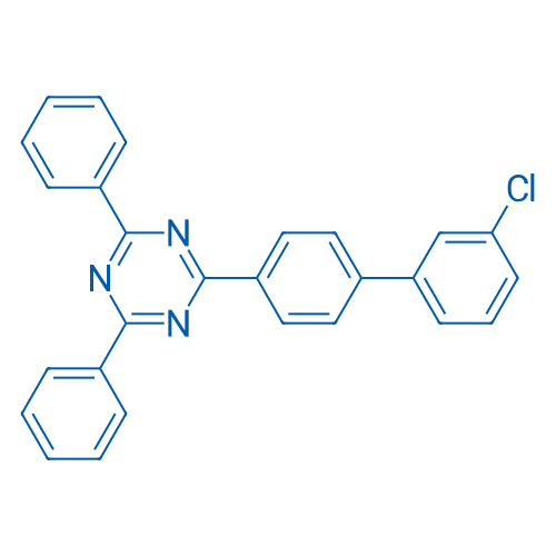 2-(3'-Chloro-[1,1'-biphenyl]-4-yl)-4,6-diphenyl-1,3,5-triazine