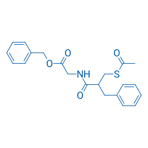 Benzyl 2-(3-(acetylthio)-2-benzylpropanamido)acetate