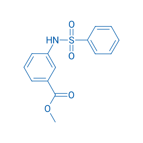 Methyl 3-benzenesulfonamidobenzoate