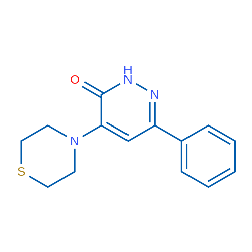 6-Phenyl-4-thiomorpholinopyridazin-3(2H)-one
