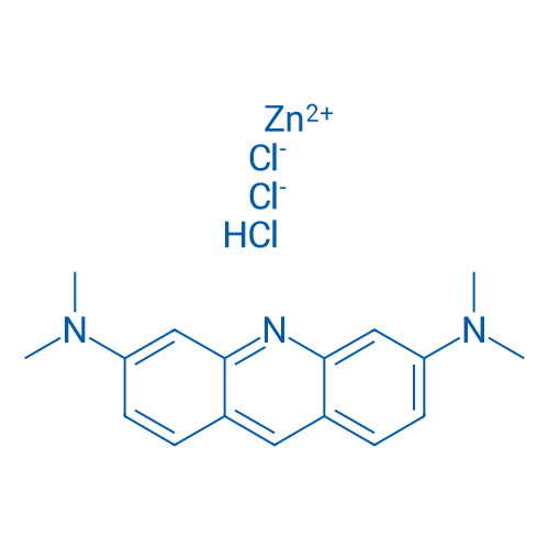 N,N,N′,N′-Tetramethylacridine-3,6-diamine monohydrochloride compd. with zinc dichloride