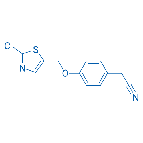 2-(4-((2-Chlorothiazol-5-yl)methoxy)phenyl)acetonitrile