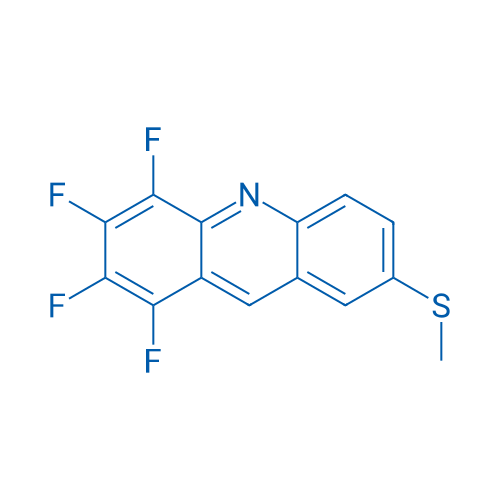 1,2,3,4-Tetrafluoro-7-(methylthio)acridine