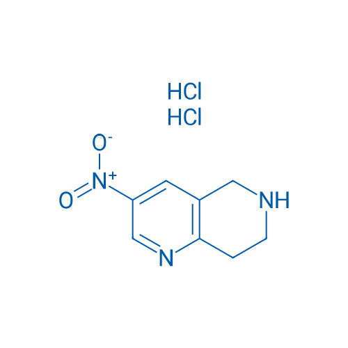 3-Nitro-5,6,7,8-tetrahydro-1,6-naphthyridine dihydrochloride