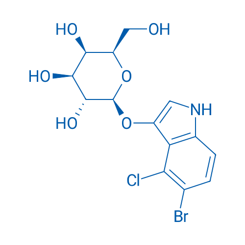 (2S,3R,4S,5R,6R)-2-((5-Bromo-4-chloro-1H-indol-3-yl)oxy)-6-(hydroxymethyl)tetrahydro-2H-pyran-3,4,5-triol