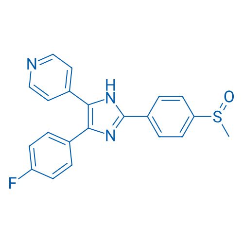 4-(5-(4-Fluorophenyl)-2-(4-(methylsulfinyl)phenyl)-1H-imidazol-4-yl)pyridine