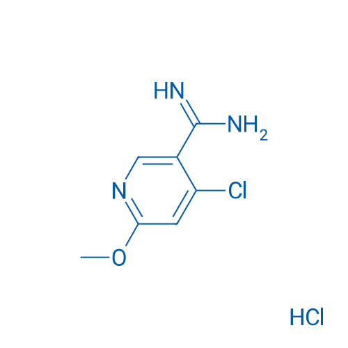 4-Chloro-6-methoxynicotinimidamide hydrochloride
