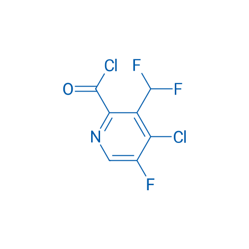 4-Chloro-3-(difluoromethyl)-5-fluoropicolinoyl chloride