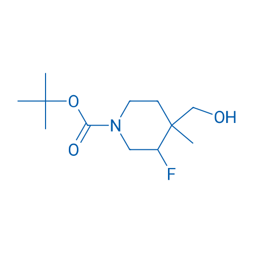 tert-Butyl 3-fluoro-4-(hydroxymethyl)-4-methylpiperidine-1-carboxylate
