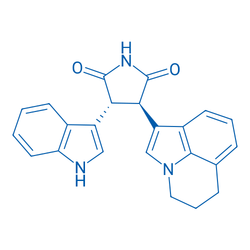 (3R,4R)-3-(5,6-Dihydro-4H-pyrrolo[3,2,1-ij]quinolin-1-yl)-4-(1H-indol-3-yl)pyrrolidine-2,5-dione