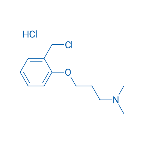 3-(2-(Chloromethyl)phenoxy)-N,N-dimethylpropan-1-amine hydrochloride