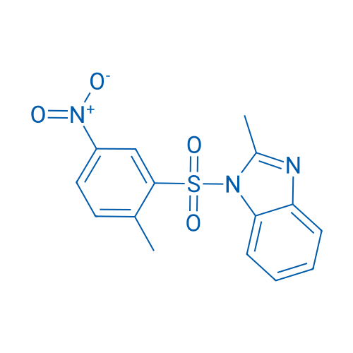2-Methyl-1-((2-methyl-5-nitrophenyl)sulfonyl)-1H-benzo[d]imidazole
