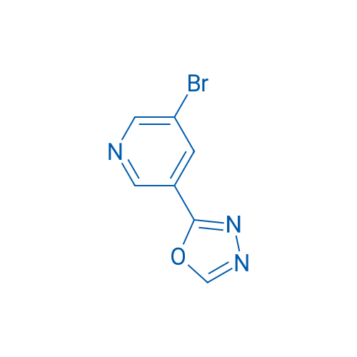2-(5-Bromopyridin-3-yl)-1,3,4-oxadiazole