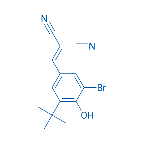 2-(3-Bromo-5-(tert-butyl)-4-hydroxybenzylidene)malononitrile