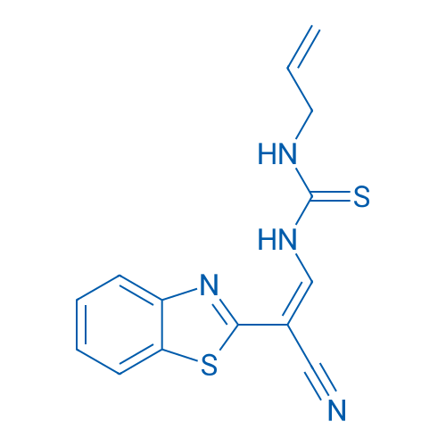 1-Allyl-3-(2-(benzo[d]thiazol-2-yl)-2-cyanovinyl)thiourea