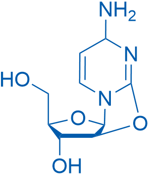 (2R,3R,3aS,9aR)-2-(Hydroxymethyl)-6-imino-2,3,3a,9a-tetrahydro-6H-furo[2',3':4,5]oxazolo[3,2-a]pyrimidin-3-ol