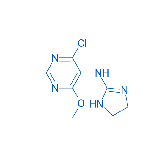 4-Chloro-N-(4,5-dihydro-1H-imidazol-2-yl)-6-methoxy-2-methylpyrimidin-5-amine