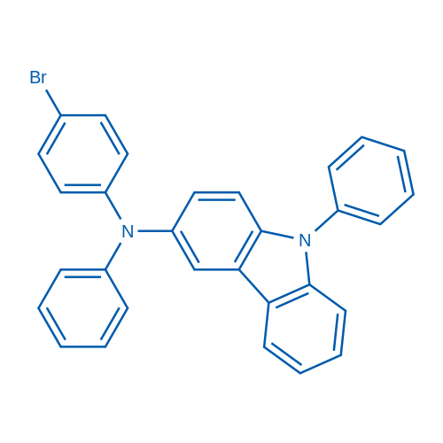 N-(4-Bromophenyl)-N,9-diphenyl-9H-carbazol-3-amine