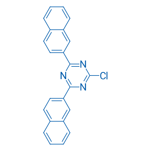 2-Chloro-4,6-di(naphthalen-2-yl)-1,3,5-triazine