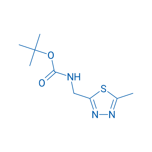 tert-Butyl ((5-methyl-1,3,4-thiadiazol-2-yl)methyl)carbamate