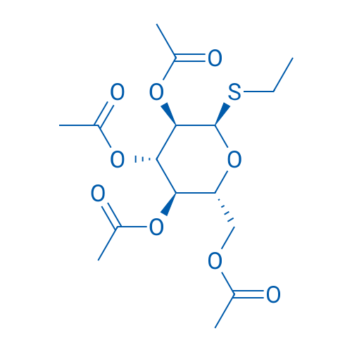 (2R,3R,4S,5R,6R)-2-(Acetoxymethyl)-6-(ethylthio)tetrahydro-2H-pyran-3,4,5-triyl triacetate