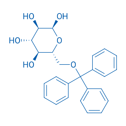 (2S,3R,4S,5S,6R)-6-((Trityloxy)methyl)tetrahydro-2H-pyran-2,3,4,5-tetraol