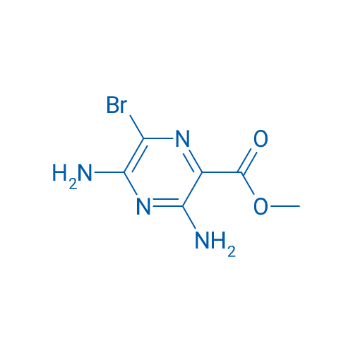 Methyl 3,5-diamino-6-bromopyrazine-2-carboxylate