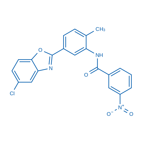 N-(5-(5-Chlorobenzo[d]oxazol-2-yl)-2-methylphenyl)-3-nitrobenzamide