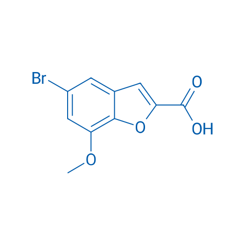 5-Bromo-7-methoxybenzofuran-2-carboxylic acid