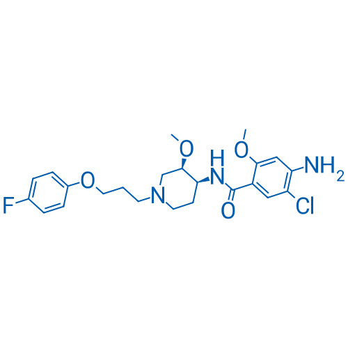 rel-4-Amino-5-chloro-N-((3R,4S)-1-(3-(4-fluorophenoxy)propyl)-3-methoxypiperidin-4-yl)-2-methoxybenzamide