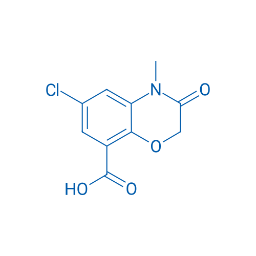 6-Chloro-4-methyl-3-oxo-3,4-dihydro-2H-benzo[b][1,4]oxazine-8-carboxylic acid