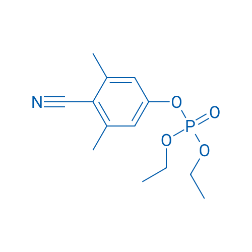 4-Cyano-3,5-dimethylphenyl diethyl phosphate