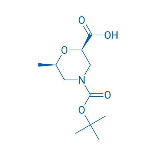 (2R,6R)-4-(tert-Butoxycarbonyl)-6-methylmorpholine-2-carboxylic acid