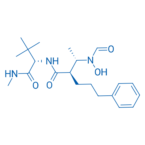 (R)-N-((S)-3,3-Dimethyl-1-(methylamino)-1-oxobutan-2-yl)-2-((S)-1-(N-hydroxyformamido)ethyl)-5-phenylpentanamide
