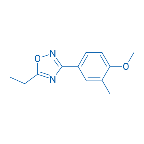 5-Ethyl-3-(4-methoxy-3-methylphenyl)-1,2,4-oxadiazole