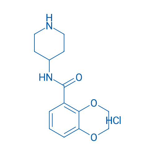 N-(Piperidin-4-yl)-2,3-dihydrobenzo[b][1,4]dioxine-5-carboxamide hydrochloride