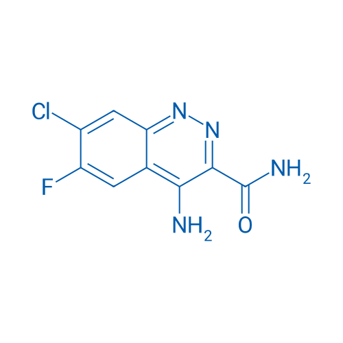 4-Amino-7-chloro-6-fluorocinnoline-3-carboxamide