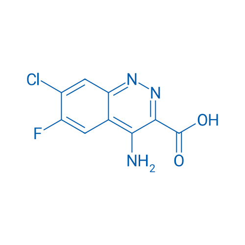 4-Amino-7-chloro-6-fluorocinnoline-3-carboxylic acid