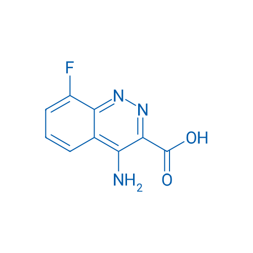 4-Amino-8-fluorocinnoline-3-carboxylic acid