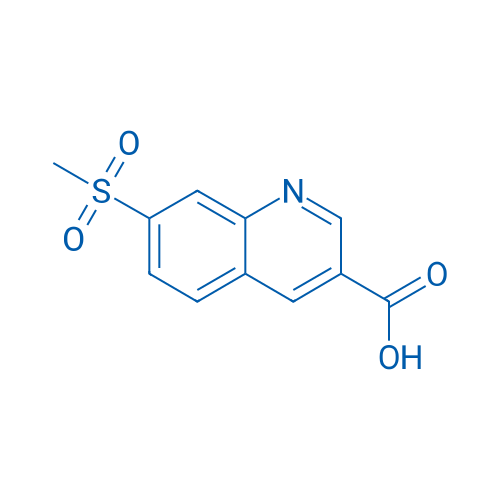 7-(Methylsulfonyl)quinoline-3-carboxylic acid
