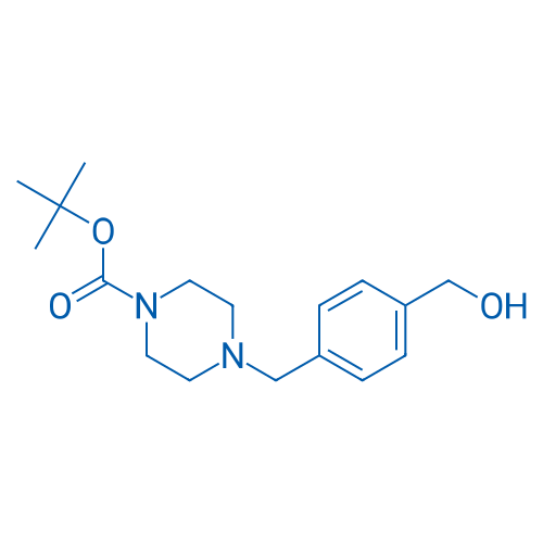 tert-Butyl 4-(4-(hydroxymethyl)benzyl)piperazine-1-carboxylate