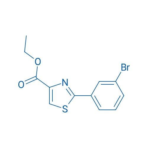 Ethyl 2-(3-bromophenyl)thiazole-4-carboxylate
