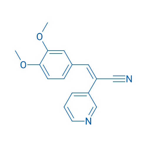 3-(3,4-Dimethoxyphenyl)-2-(pyridin-3-yl)acrylonitrile