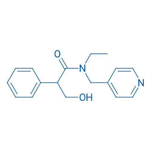 N-Ethyl-3-hydroxy-2-phenyl-N-(pyridin-4-ylmethyl)propanamide
