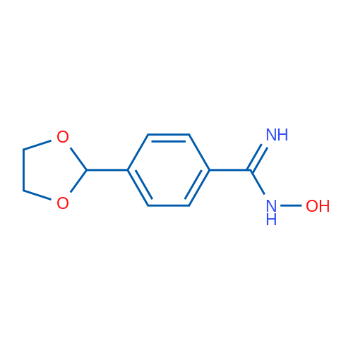 4-(1,3-Dioxolan-2-yl)-N-hydroxybenzimidamide