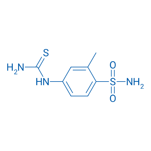 2-Methyl-4-thioureidobenzenesulfonamide